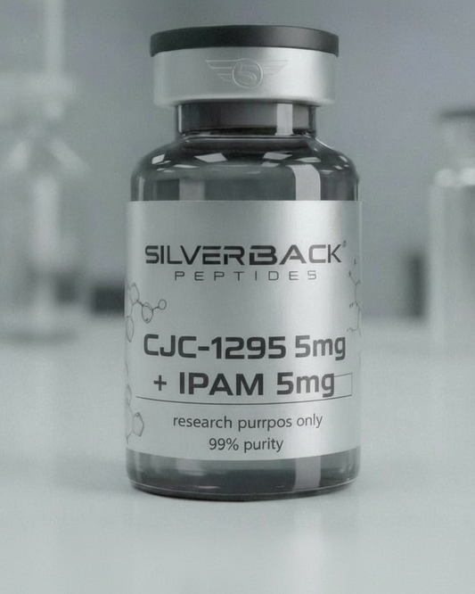 CJC-1295 5mg + Ipamorelin 5mg No DAC Australia | Silverback Peptides – Research Use Only