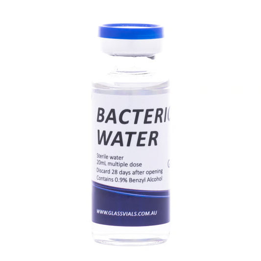 Bacteriostatic Water 20ml | Silverback Peptides – Research Use Only